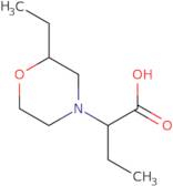 2-(2-Ethylmorpholin-4-yl)butanoic acid