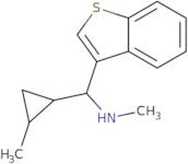 [1-Benzothiophen-3-yl(2-methylcyclopropyl)methyl](methyl)amine