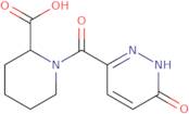 1-(6-Oxo-1,6-dihydropyridazine-3-carbonyl)piperidine-2-carboxylic acid