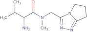 2-Amino-N,3-dimethyl-N-{5H,6H,7H-pyrrolo[2,1-c][1,2,4]triazol-3-ylmethyl}butanamide