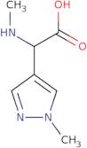 2-(1-Methyl-1H-pyrazol-4-yl)-2-(methylamino)acetic acid