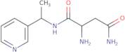 2-Amino-N-[1-(pyridin-3-yl)ethyl]butanediamide