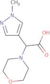 2-(1-Methyl-1H-pyrazol-4-yl)-2-(morpholin-4-yl)acetic acid