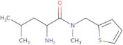 2-Amino-N,4-dimethyl-N-(thiophen-2-ylmethyl)pentanamide