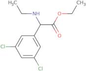 Ethyl 2-(3,5-dichlorophenyl)-2-(ethylamino)acetate