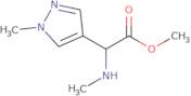 Methyl 2-(1-methyl-1H-pyrazol-4-yl)-2-(methylamino)acetate