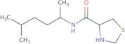 N-(5-Methylhexan-2-yl)-1,3-thiazolidine-4-carboxamide