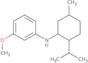 3-Methoxy-N-[5-methyl-2-(propan-2-yl)cyclohexyl]aniline