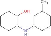 2-[(3-Methylcyclohexyl)amino]cyclohexan-1-ol