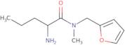 2-Amino-N-(furan-2-ylmethyl)-N-methylpentanamide