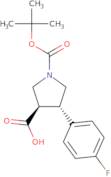 Boc-(+/-)-Trans-4-(4-Fluoro-Phenyl)-Pyrrolidine-3-