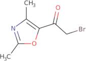 2-Bromo-1-(dimethyl-1,3-oxazol-5-yl)ethan-1-one