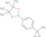 1-(4-(4,4,5,5-Tetramethyl-1,3,2-dioxaborolan-2-yl)phenyl)cyclopropanamine