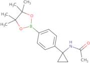 4-(1-Acetamidocyclopropyl)phenylboronic acid pinacol ester