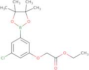 3-Chloro-5-(ethoxycarbonymethoxy)phenylboronic acid pinacol ester