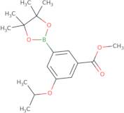 3-Methoxycarbonyl-5-isopropoxyphenylboronic acid pinacol ester