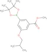 3-Methoxycarbonyl-5-isobutoxyphenylboronic acid pinacol ester