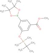 3-(t-Butyldimethylsilyloxy)-5-(methoxycarbonyl)phenylboronic acid pinacol ester