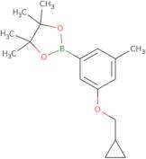 3-(Cyclopropylmethoxy)-5-methylphenylboronic acid pinacol ester