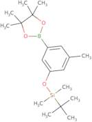 3-(t-Butyldimethylsilyloxy)-5-methylphenylboronic acid, pinacol ester