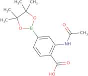 3-Acetamido-4-carboxyphenylboronic acid pinacol ester