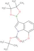 1-BOC-7-Methoxyindole-3-boronic acid pinacol ester