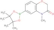 4-Methyl-1,4-benzoxazin-3-one-6-boronic acid pinacol ester