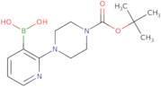 2-(4-(t-Butoxycarbonyl)piperazin-1-yl)pyridine-3-boronic acid