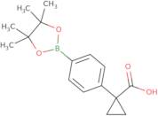 4-(1-Carboxycyclopropyl)phenylboronic acid pinacol ester