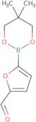 5-Formylfuran-2-boronic acid neopentyl glycol ester