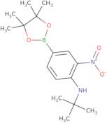 4-(N-t-Butylamino)-3-nitrophenylboronic acid pinacol ester