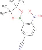 5-Cyano-2-nitrophenylboronic acid pinacol ester