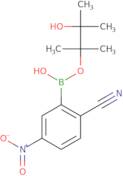 2-Cyano-5-nitrophenylboronic acid pinacol ester