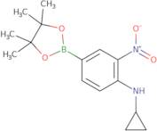 4-Cyclopropylamino-3-nitrophenylboronic acid pinacol ester