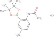 2-Acetamido-5-aminophenylboronic acid pinacol ester HCl