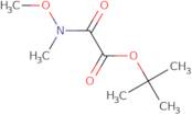 tert-Butyl [methoxy(methyl)carbamoyl]formate