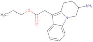 Propyl 7-amino-6,7,8,9-tetrahydropyrido[1,2-a]indole-10-acetate