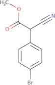 Methyl 2-(4-bromophenyl)-2-cyanoacetate