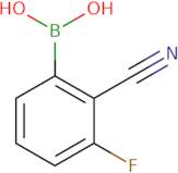 (2-Cyano-3-fluorophenyl)boronic acid