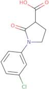 1-(3-Chlorophenyl)-2-oxopyrrolidine-3-carboxylic acid