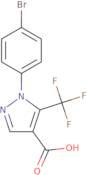 1-(4-Bromophenyl)-5-(trifluoromethyl)-1H-pyrazole-4-carboxylic acid