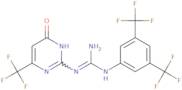 N-[3,5-Bis(trifluoromethyl)phenyl]-N'-[4-hydroxy-6-(trifluoromethyl)pyrimidin-2-yl)]guanidine