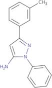 3-(3-Methylphenyl)-1-phenyl-1H-pyrazol-5-amine