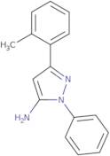 3-(2-Methylphenyl)-1-phenyl-1H-pyrazol-5-amine