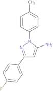 3-(4-Fluorophenyl)-1-(4-methylphenyl)-1H-pyrazol-5-amine