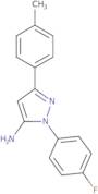 1-(4-Fluorophenyl)-3-(4-methylphenyl)-1H-pyrazol-5-amine