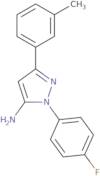 1-(4-Fluorophenyl)-3-(3-methylphenyl)-1H-pyrazol-5-amine