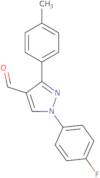 1-(4-Fluorophenyl)-3-(4-methylphenyl)-1H-pyrazole-4-carbaldehyde