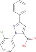 1-(2-Chlorophenyl)-3-phenyl-1H-pyrazole-5-carboxylic acid