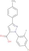 1-(2,4-Difluorophenyl)-3-p-tolyl-1H-pyrazole-5-carboxylic acid